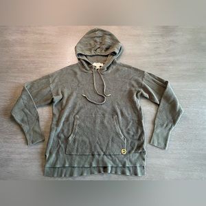 Michael Kors Dark Olive Green Long Sleeve Hoodie Sweater S